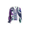 Top Divya Dos Nu Imprime Riviera - Violet