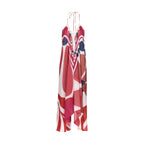 Robe Ivina Imprime Riviera - Red