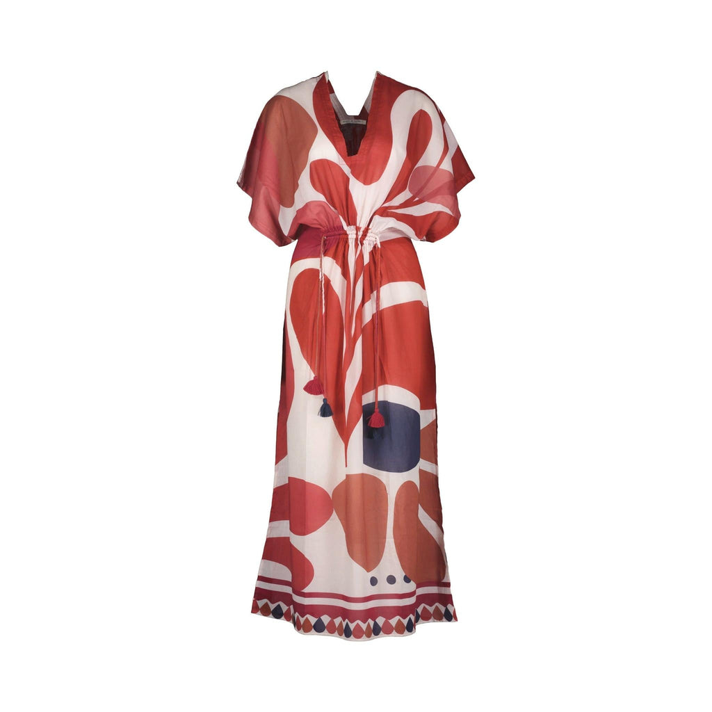 Robe Stevana Imprime Riviera - Red