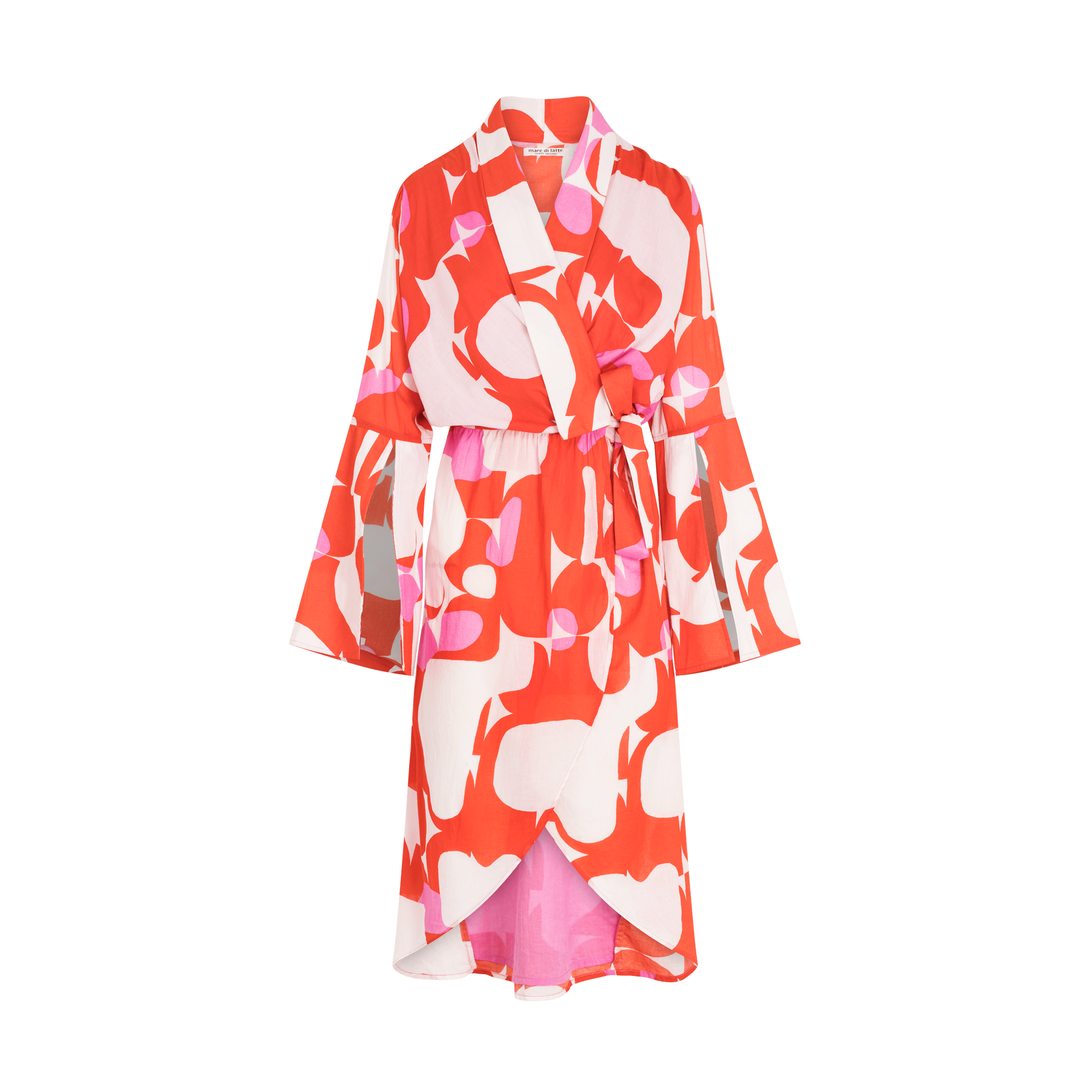 Robe Anae Imprime Seventies - Pink