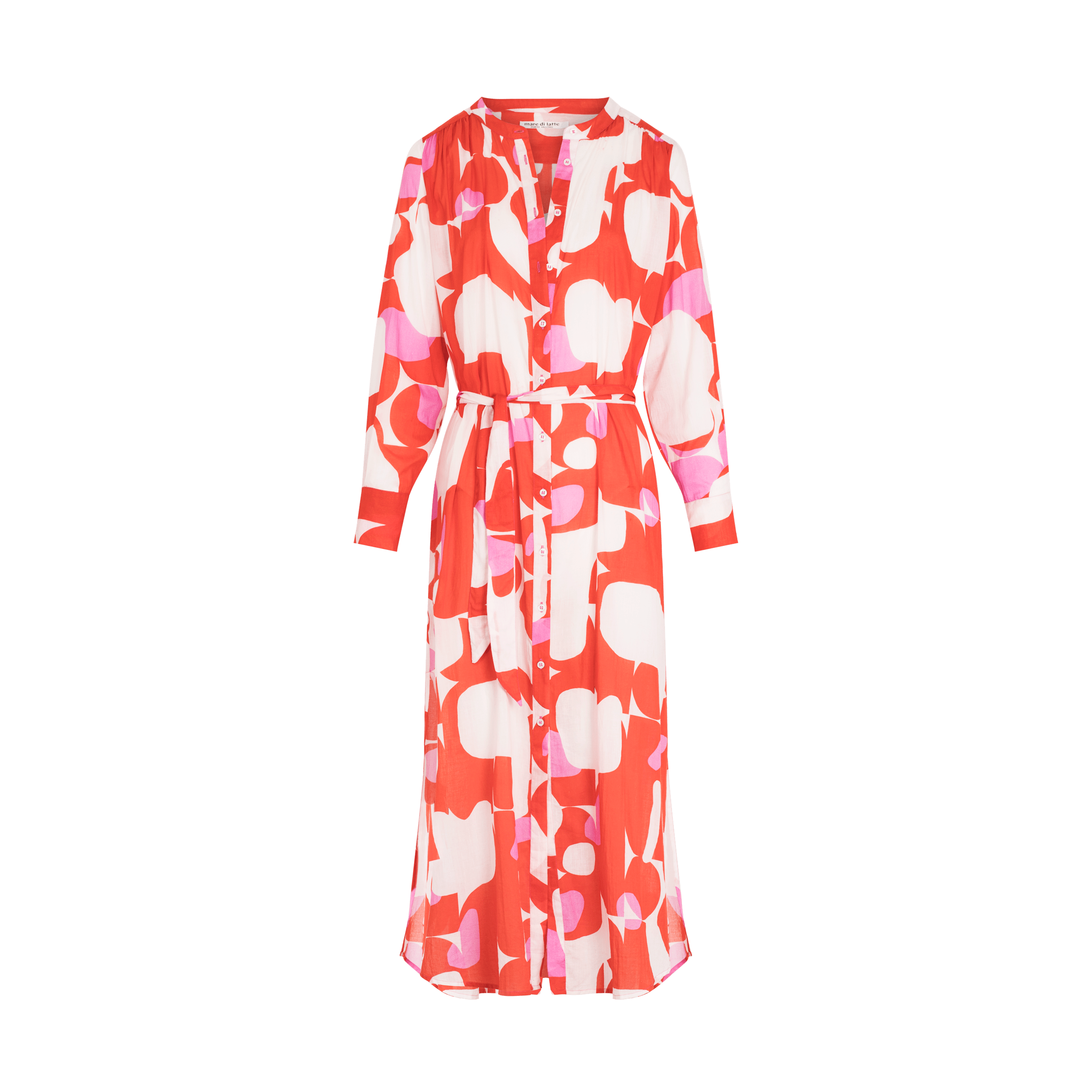 Robe Olga Imprime Seventies - Pink