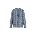 Chemise Quarine Imprime Shibori - Bleu