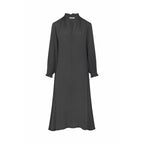 Robe Seraphine Soie - Ardoise