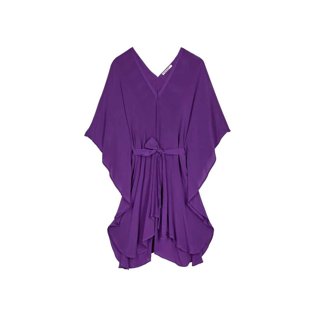 Robe Sasha Soie - Paprika Dark Red