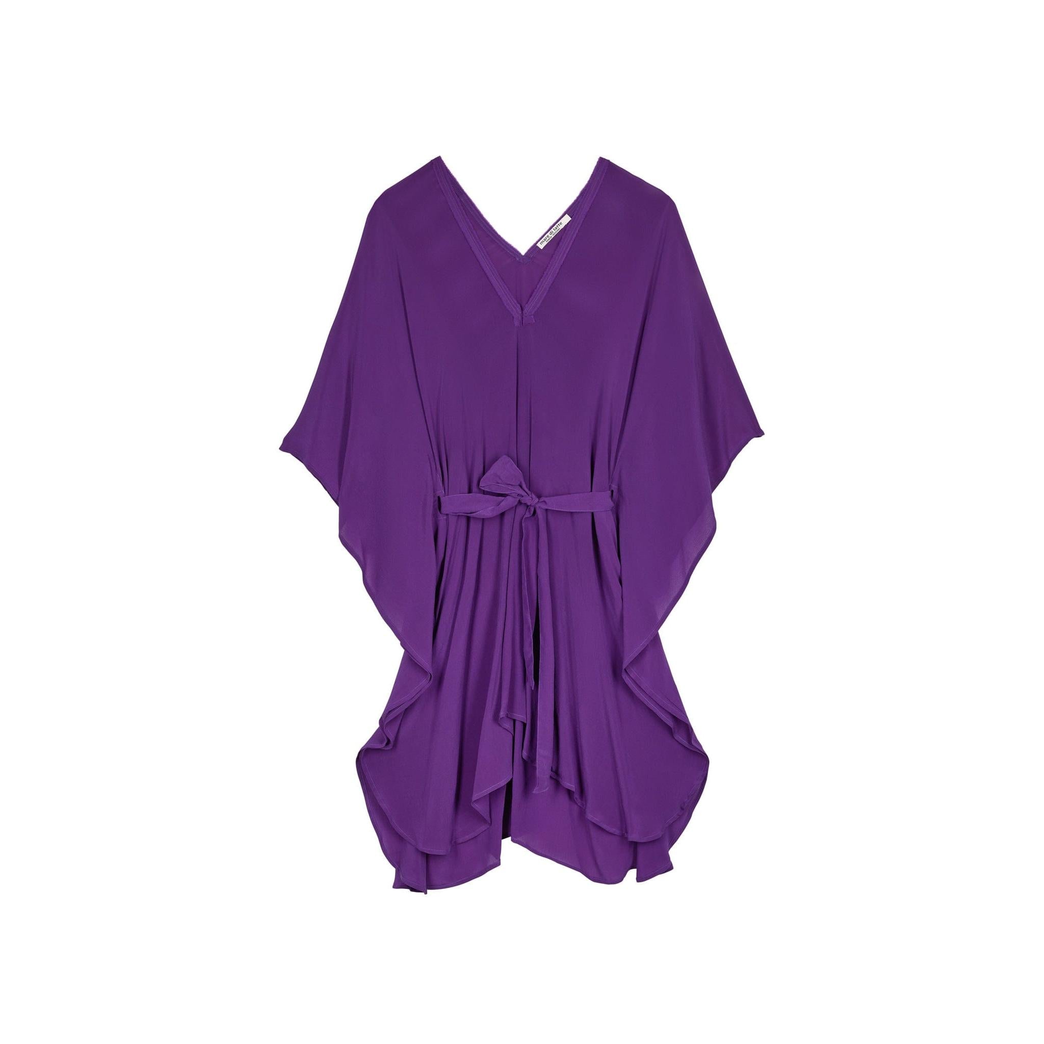 Robe Sasha Soie - Paprika Dark Red
