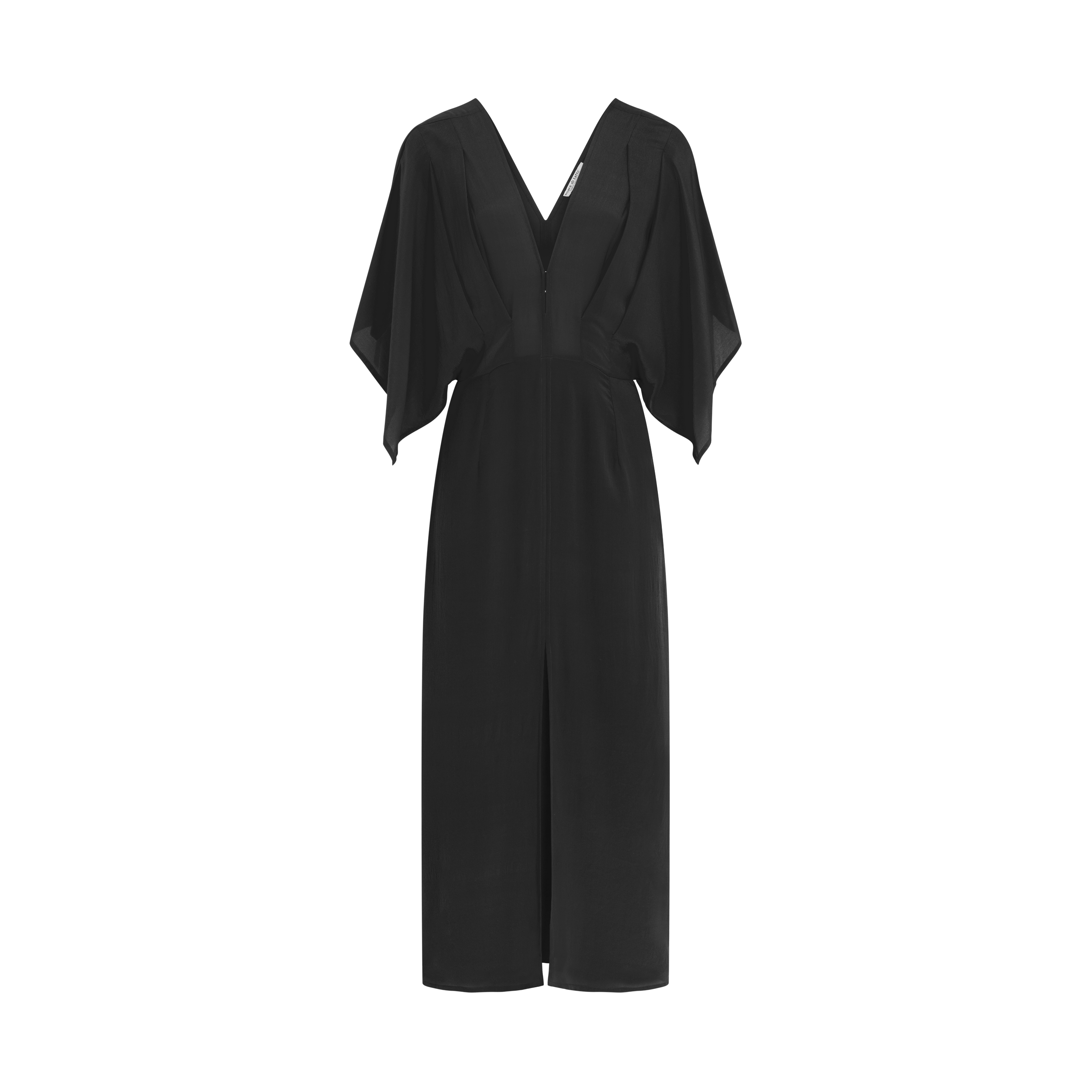 Robe Souane Soie - Black