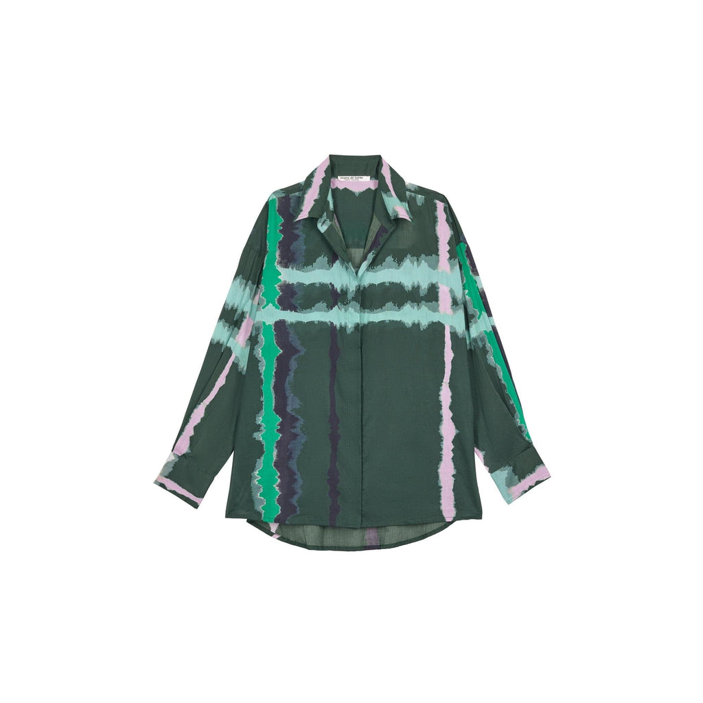 Chemise Fiorina Imprime Td Check - Ardoise