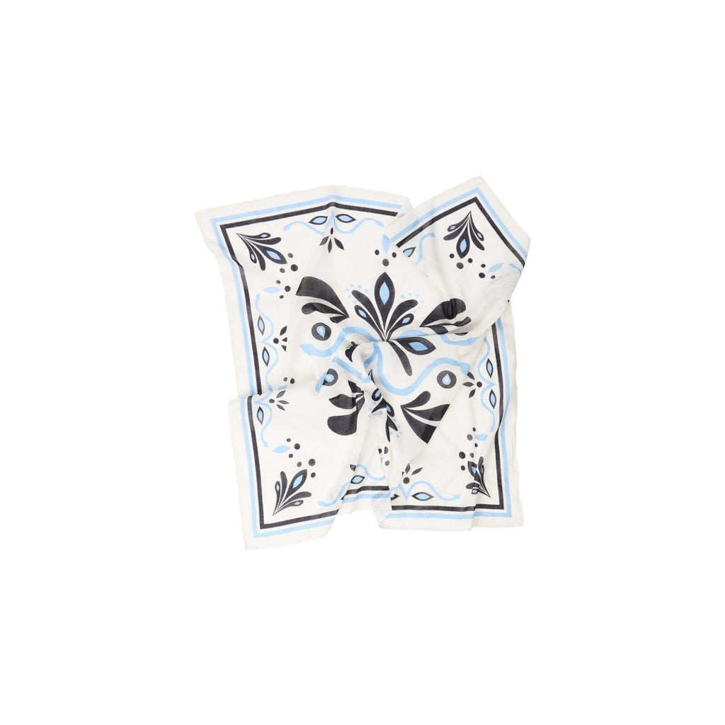 Bandana Imprime Baroque - White