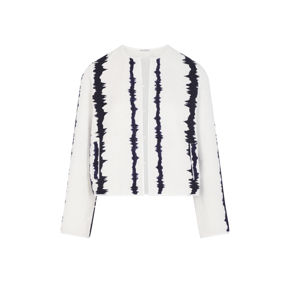 Veste Charlotte Tie And Dye - White