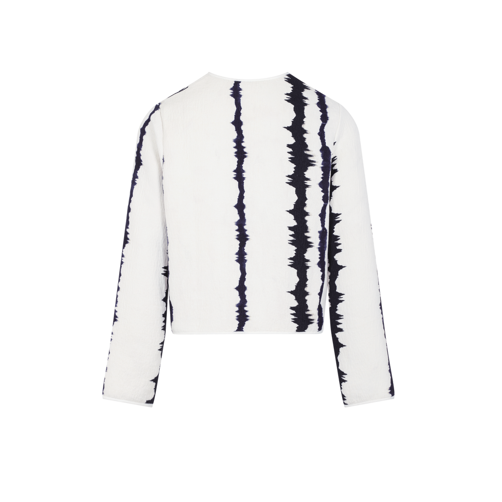 Veste Charlotte Tie And Dye - White