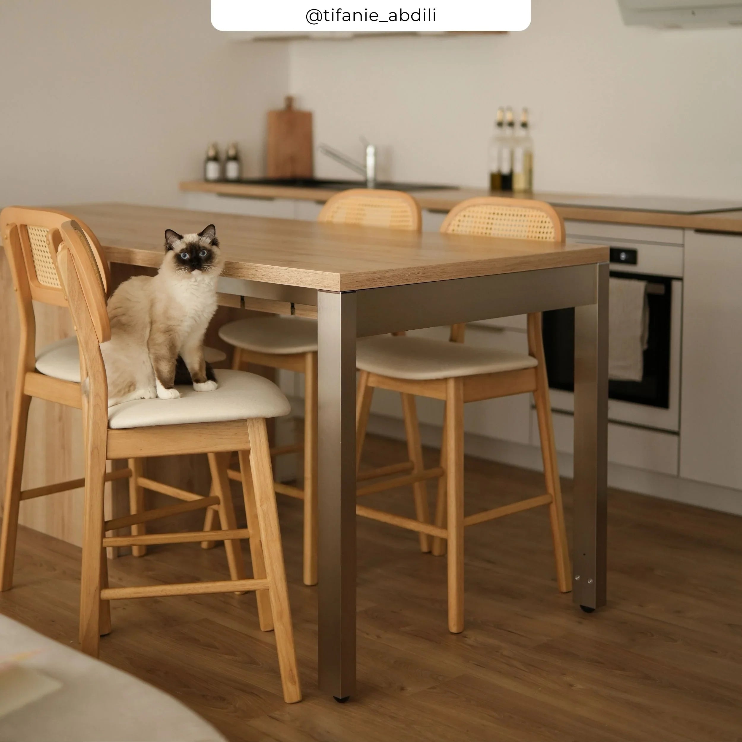 Tabouret De Bar Maria - Beige