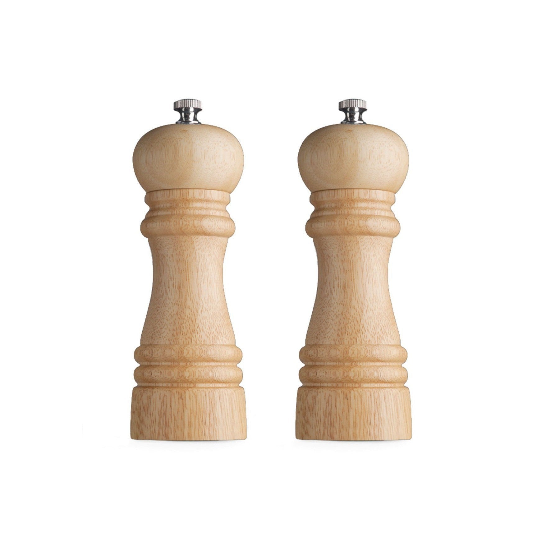 Marius - Duo De Moulins Poivre & Sel Bois Naturel - Bois Teinte Claire - Bois Clair