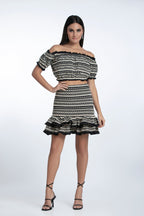 Jupe Eliana - Crochet Beige