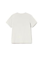 T-Shirt Maroon - Blanc Naturel - Homme