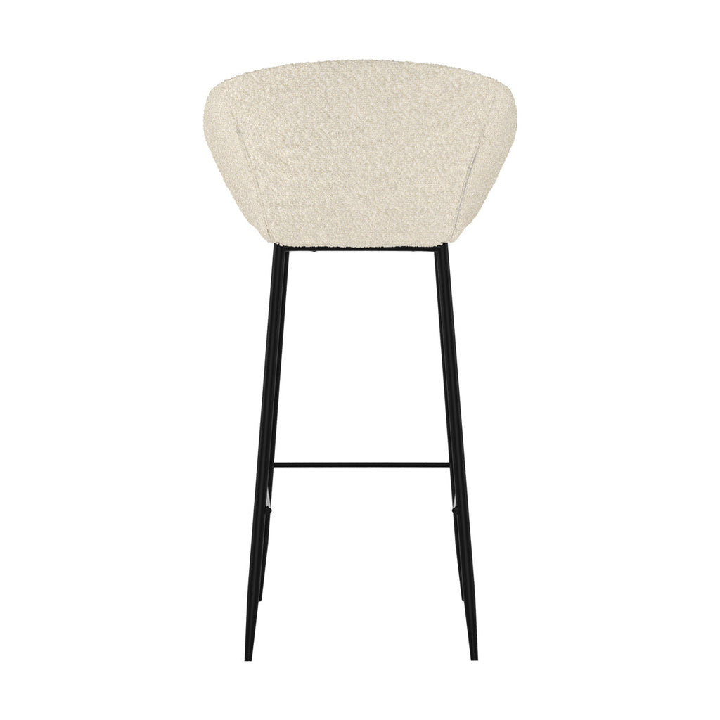 marquise chaise de bar en bouclette