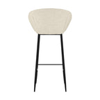 marquise chaise de bar en bouclette