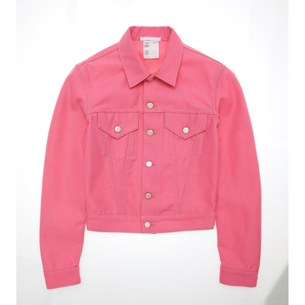 Veste En Jean Masc Trucker - Prism Pink - Femme