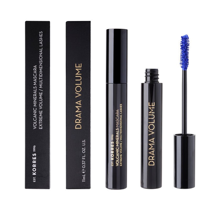 Mascara Drama Extrême Volume - Effet Faux Cils - N°03 Bright Blue - Korres - The Bradery