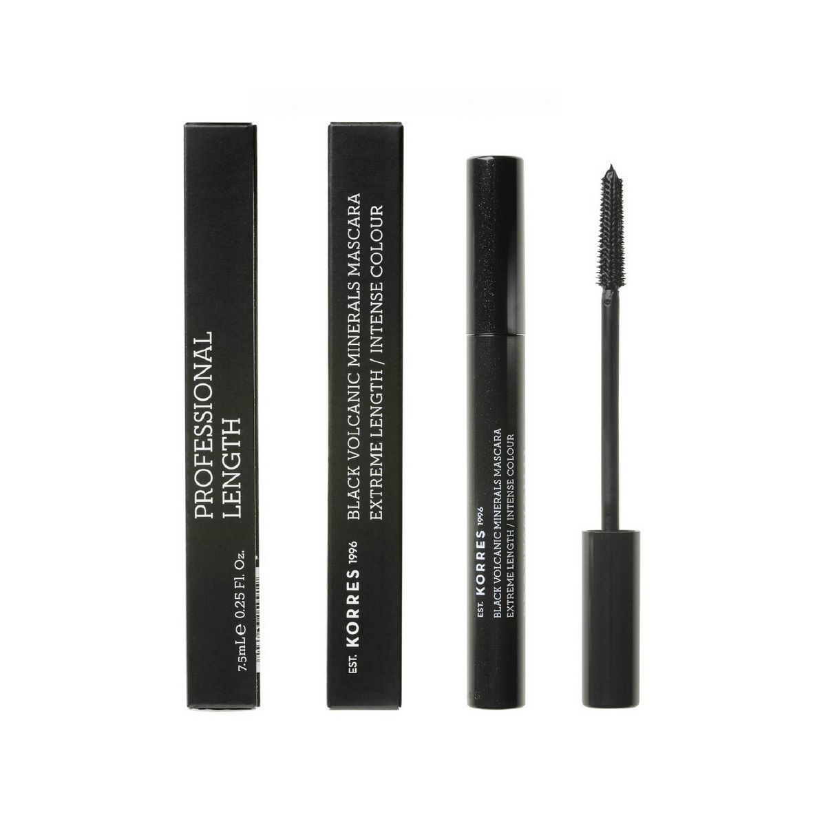 Mascara Effet Allongeant - Noir - Korres - The Bradery