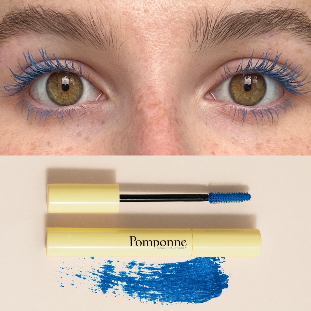 Mascara Naturel Booster De Cils • Mascara Bleu Électrique