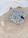 matelas à langer de voyage leopard