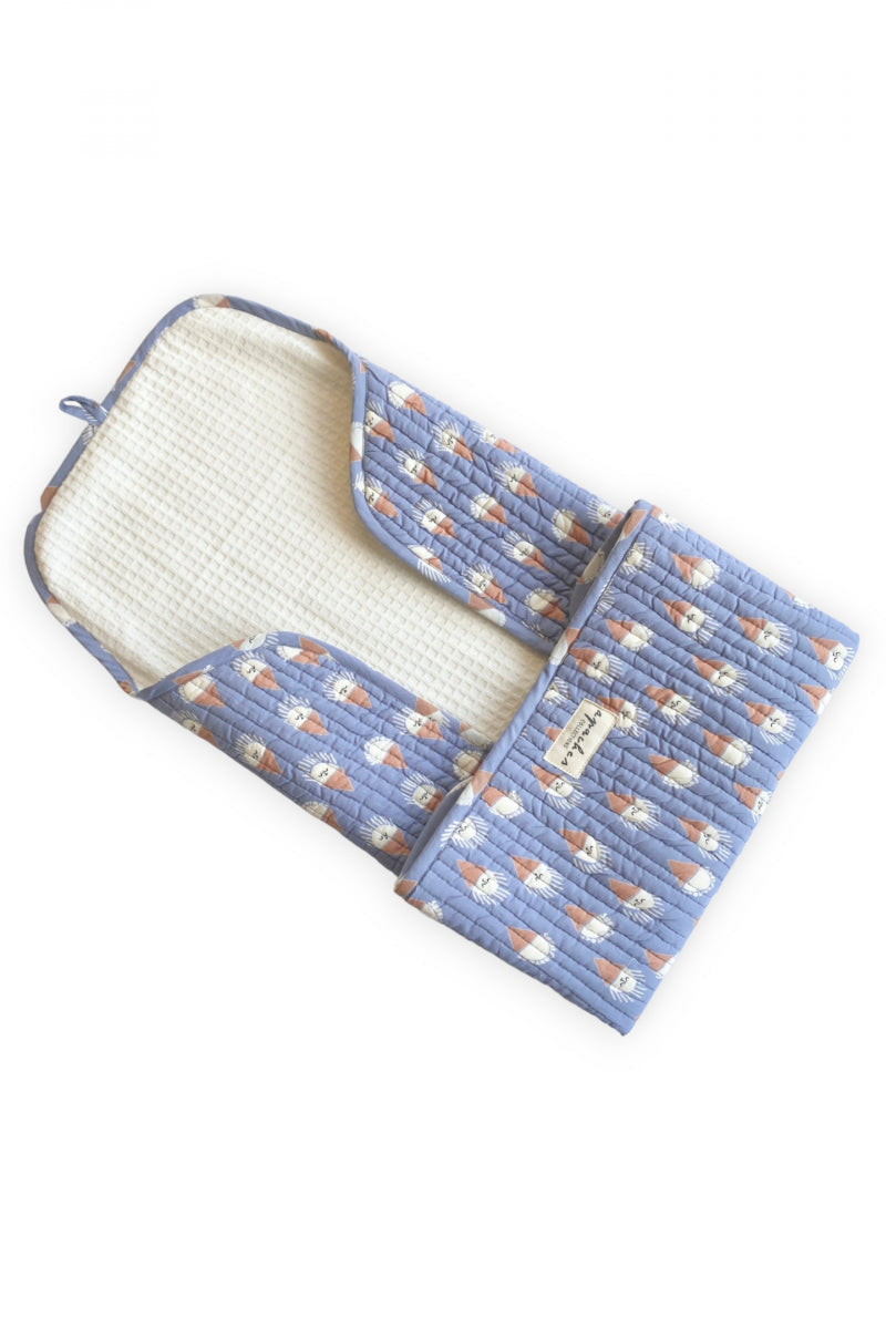 Matelas À Langer Shilpa "Sorbet" - Denim