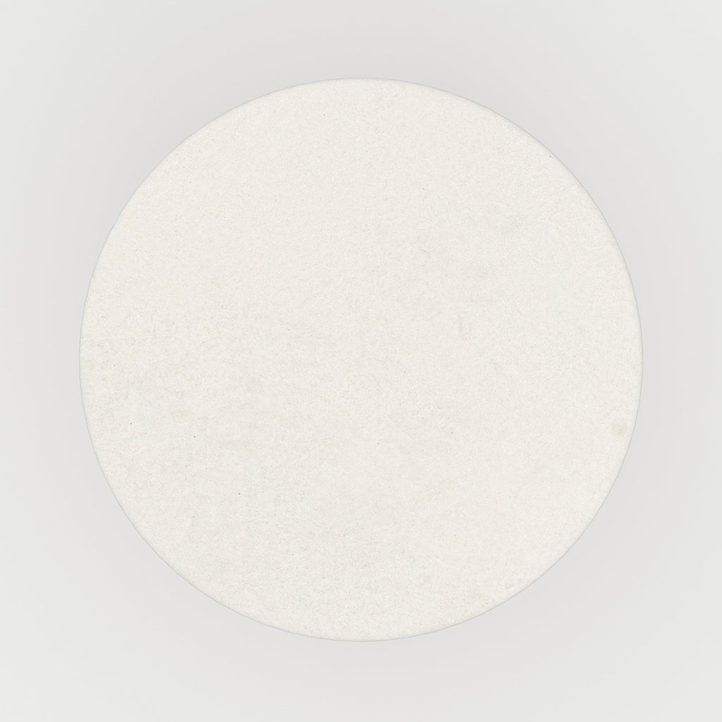 maupiti table basse blanche beton appoint