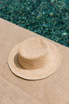 Chapeau Paille Melisse - Natural