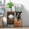 Meuble 4 Cases H61,5 cm - Compo - Décor Bois