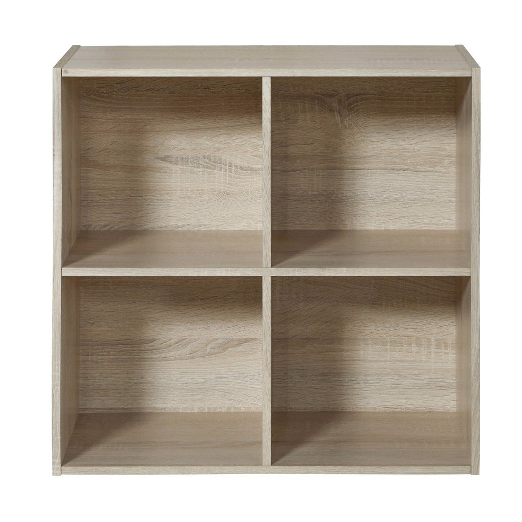Meuble 4 Cases H61,5 cm - Compo - Décor Bois