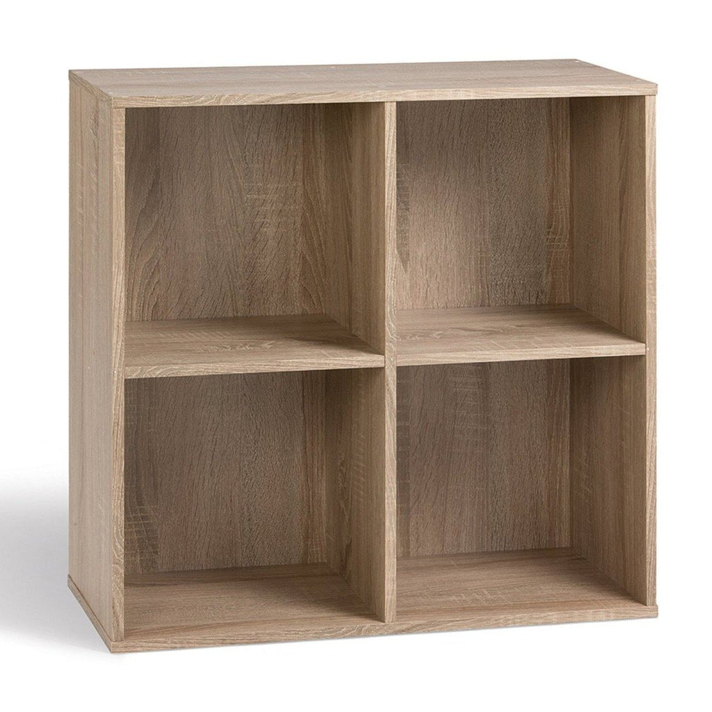 Meuble 4 Cases H61,5 cm - Compo - Décor Bois