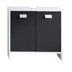 Meuble Sous Vasque 2 Portes - L60 cm - Noir
