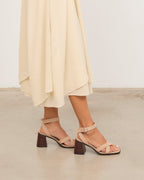 MIM Sandalia de tacón LUC BEIGE