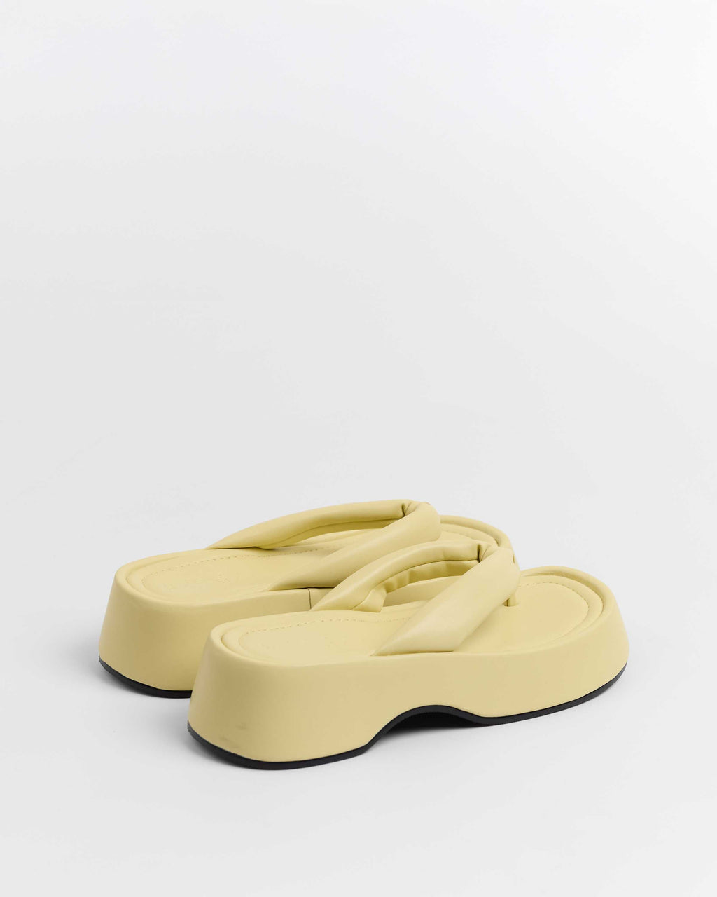 MIM Sandalia plana Brust Amarillo