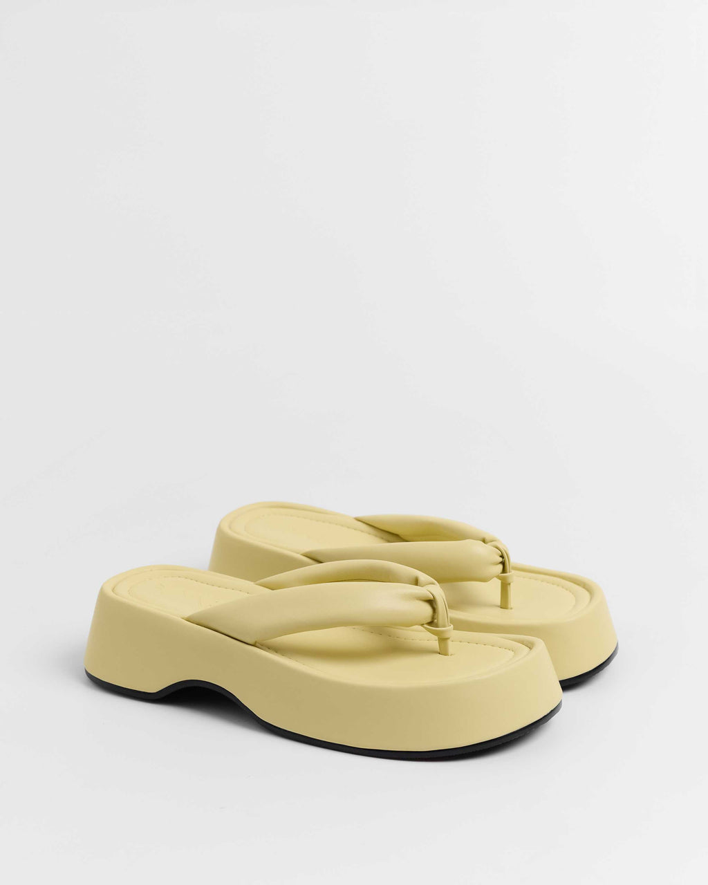 MIM Sandalia plana Brust Amarillo