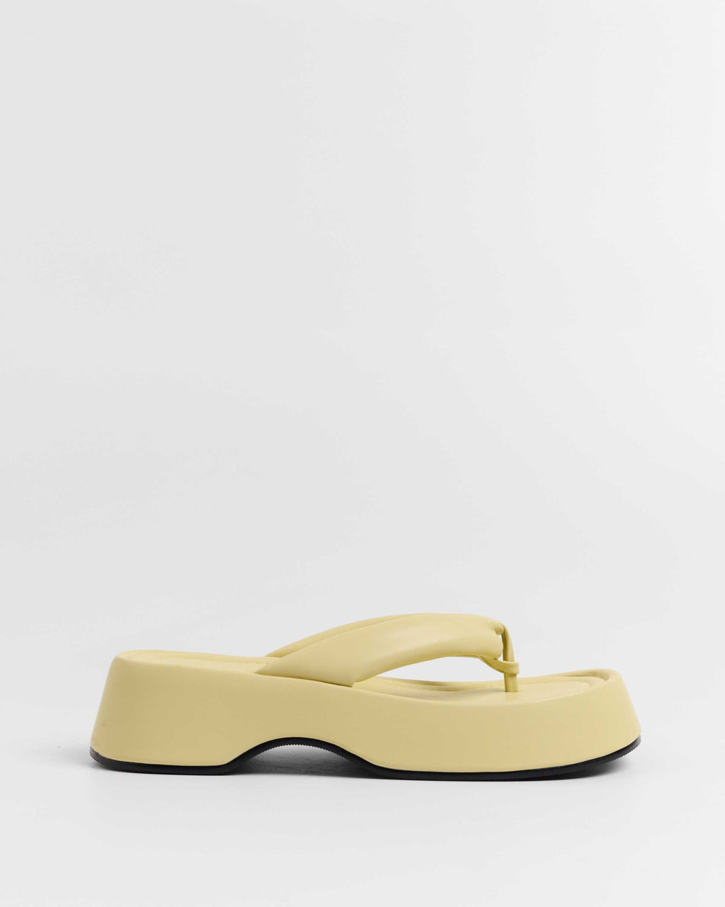 MIM Sandalia plana Brust Amarillo