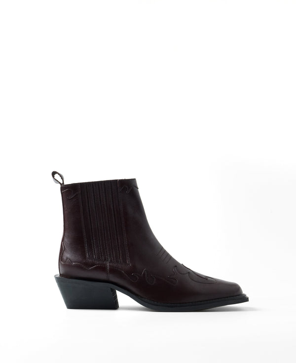 Mim shoes Botas y botines WALLY BURDEOS