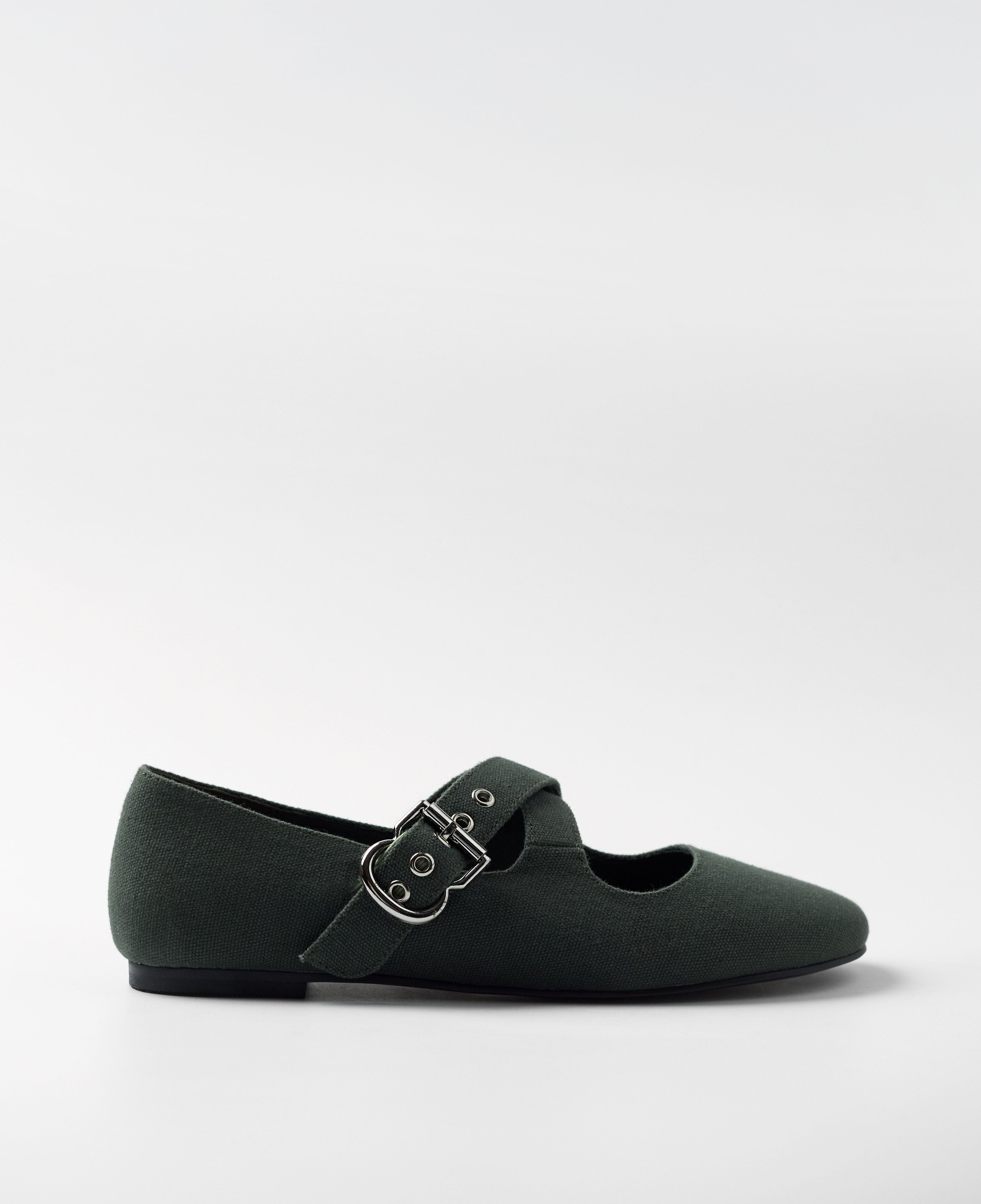 Mim shoes Zapato plano FLO KAKI