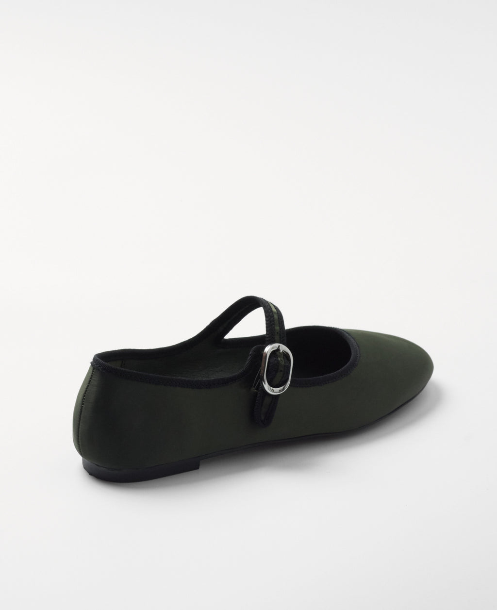 Mim shoes Zapato plano LIBE OLIVA SATIN