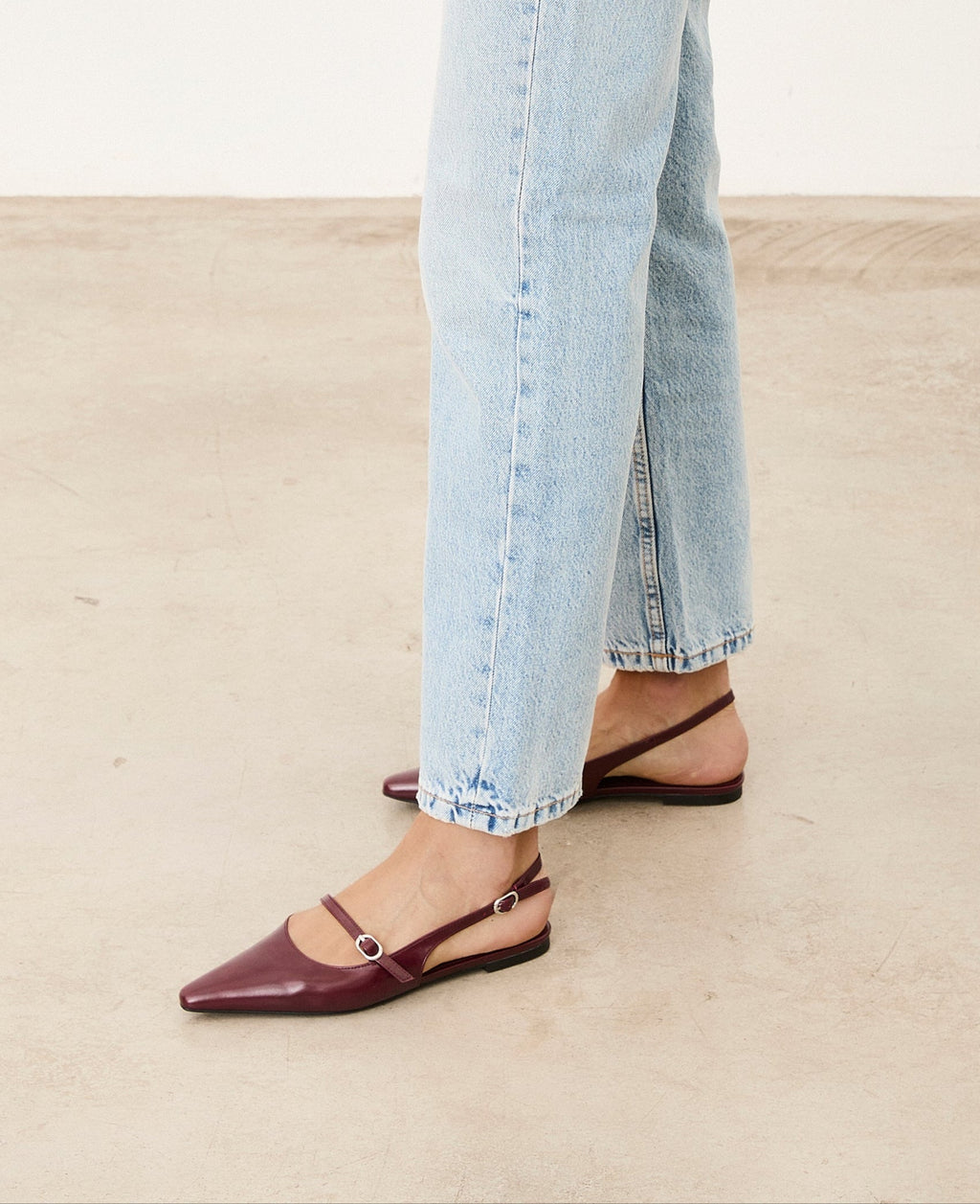 Mim shoes Zapato plano MANCY BURDEOS