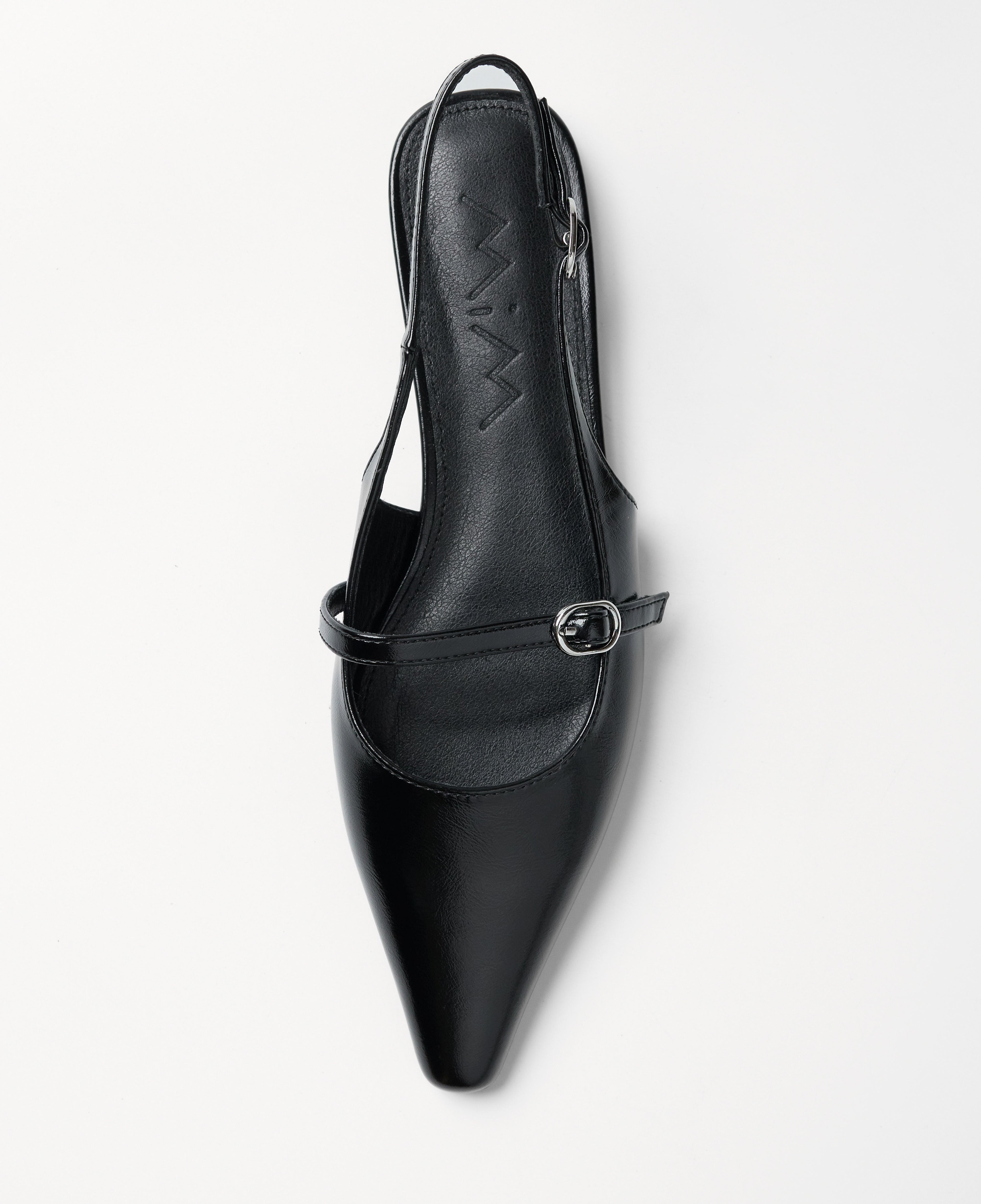 Mim shoes Zapato plano MANCY NEGRO