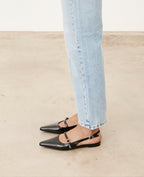 Mim shoes Zapato plano MANCY NEGRO
