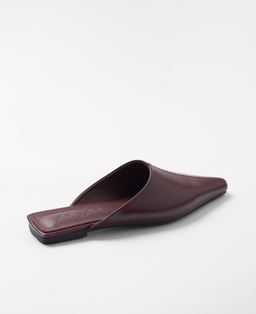 Mim shoes Zapato plano PASH BURDEOS