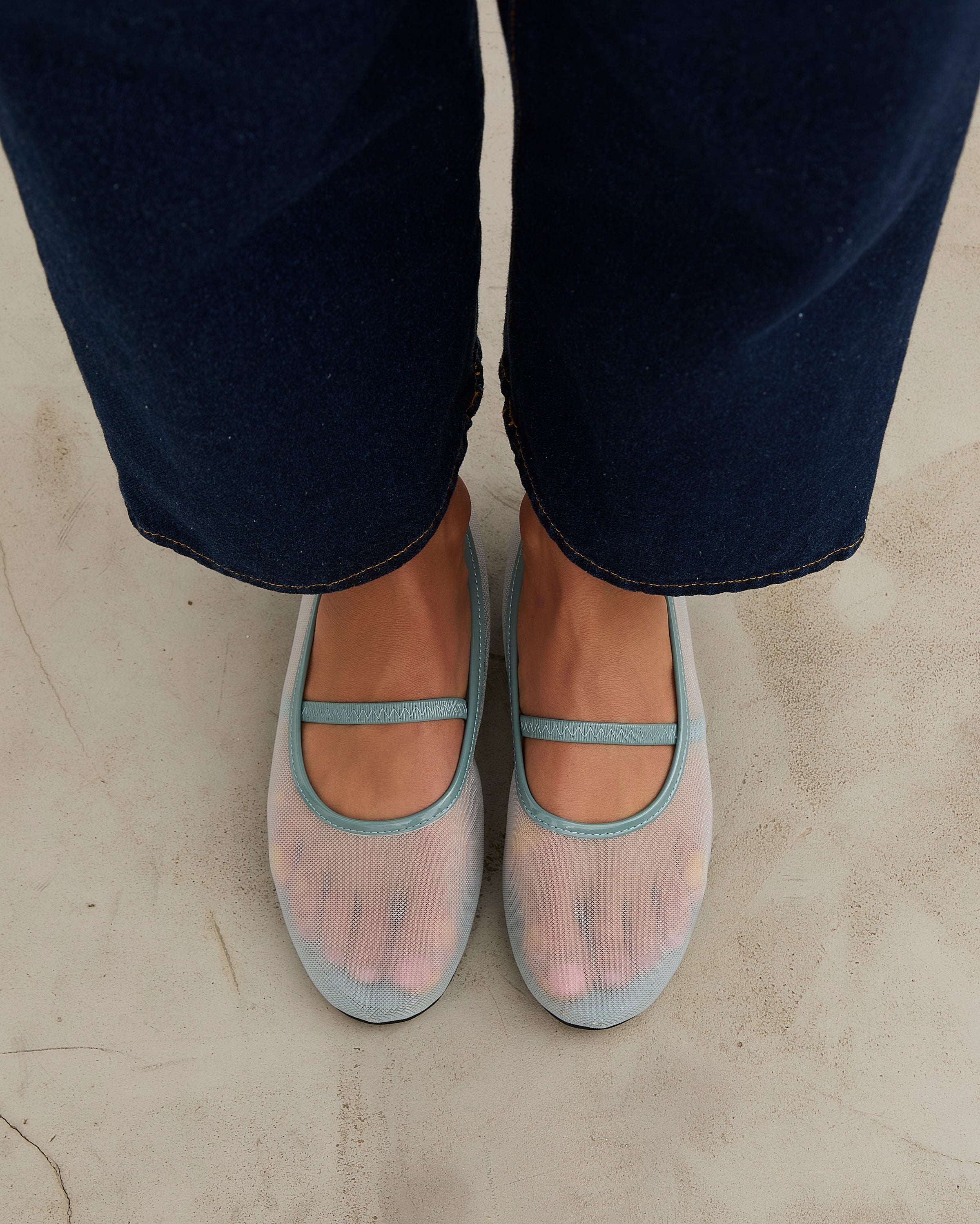 MIM Zapato cerrado Fler Celeste
