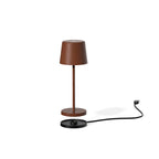 Kelly Mini - Lampe De Table Sans Fil - Acier - Marron