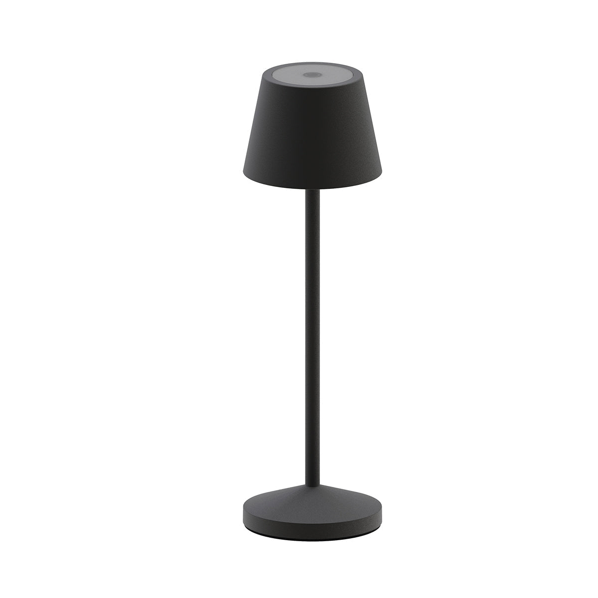 Emily - Lampe De Table Sans Fil - Acier - Noir