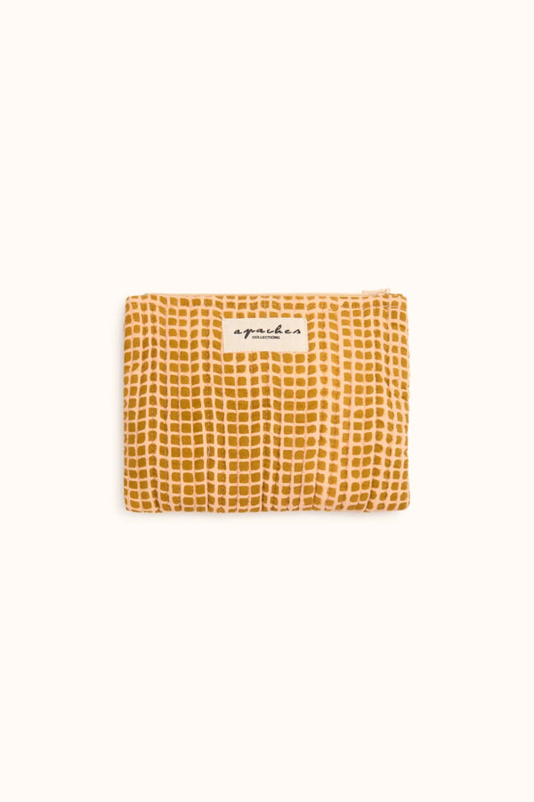 Mini Pochette Mana "Mosaïc" - Tobacco