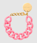 Vanessa Baroni - Bracelet Flat Chain Raspberry - Femme