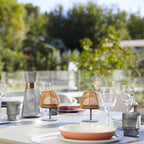 Boheme - Lampe De Table Sans Fil - Polyrotin - Marron