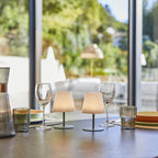Twins - Lampe De Table Sans Fil - Acier - Vert